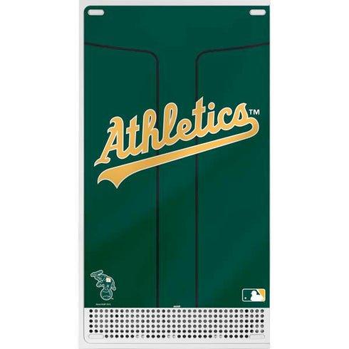 MLB Oakland Athletics Alternate Jersey Xbox Series S Console Skin